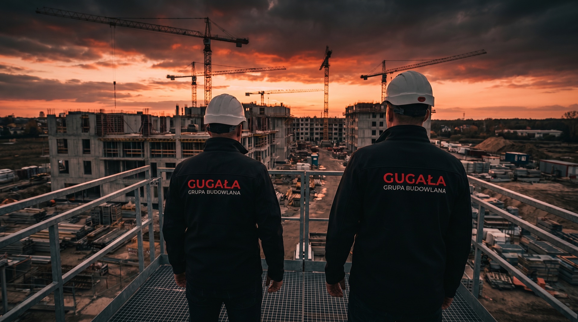 Zespół Gugała Budownictwo na placu budowy